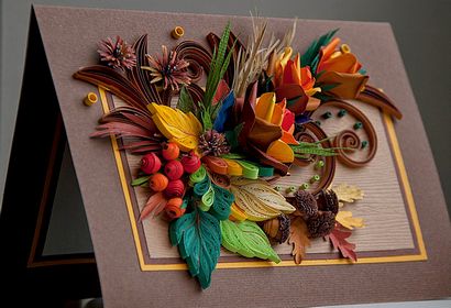 Modern Papier Quilling Ideen für große Inspiration