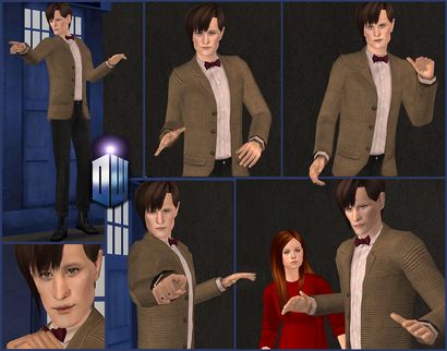 Mod Die Sims - Matt Smith - The Eleventh Arzt