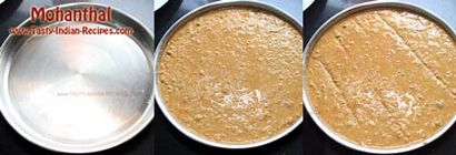 Mohanthal Rezept - Gram Mehl Fudge-Rezept