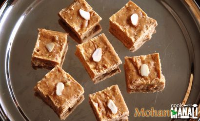 Mohanthal Rezept - Wie man Mohanthal - Koch mit Manali