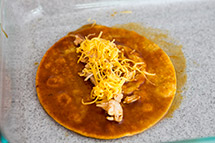 Mom - s Huhn Enchiladas Rezept (wie authentisch rot Enchiladas zu machen) Mom - s Huhn Enchiladas Rezept