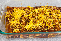 Mom - s Huhn Enchiladas Rezept (Chilipulver Cayennepfeffer) Mom - s Huhn Enchiladas Rezept