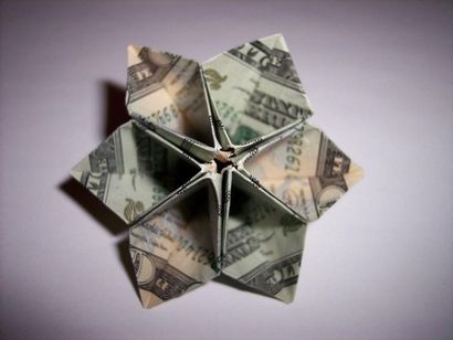 Geld Origami, Blume Edition 10 verschiedene Möglichkeiten, einen Dollar-Schein in eine blühende Blüte zu falten -