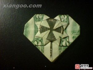 Geld Origami Herz, Origami Geld Herz, Geld Herz Origami, Origami Herz Geld, Herz money_1