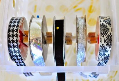 Monica veut un mode de vie Blog bricolage $ 3 Ruban de stockage - Distributeur (blog) Monica veut un mode de vie Blog bricolage $ 3 Stockage Ruban - Distributeur