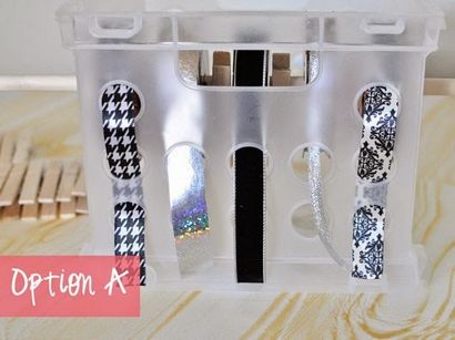 Monica veut un mode de vie Blog bricolage $ 3 Ruban de stockage - Distributeur (blog) Monica veut un mode de vie Blog bricolage $ 3 Stockage Ruban - Distributeur