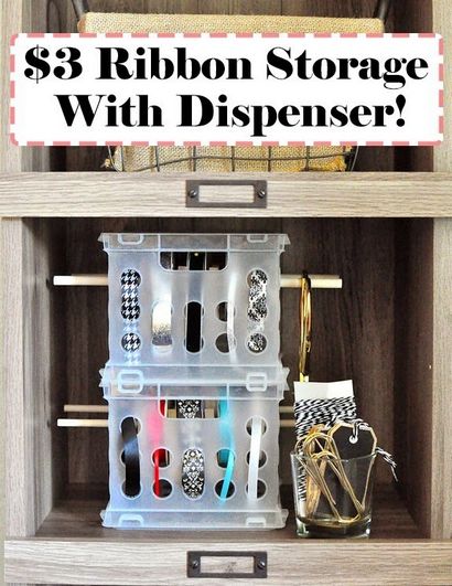 Monica will es ein Lifestyle-Blog DIY $ 3-Band-Speicher - Dispenser