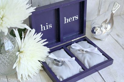 Monogrammé Ring Bearer Box - Le Crafted Sparrow