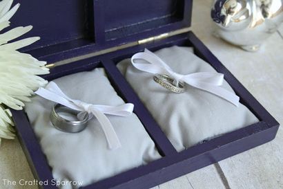 Monogrammé Ring Bearer Box - Le Crafted Sparrow