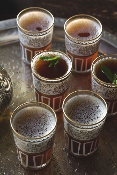 Recette marocaine Thé à la menthe