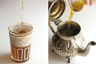 Recette marocaine Thé à la menthe