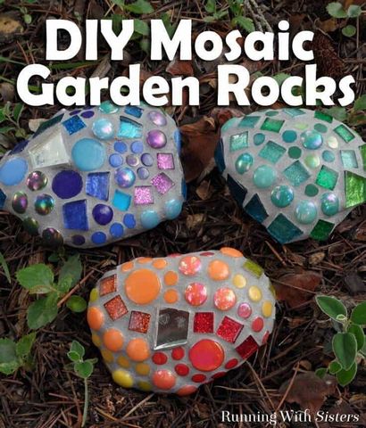 Mosaic Garden Rocks Comment faire Garden Mosaïques