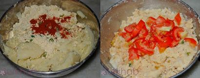 Mughlaische Paratha, Shahi Parathe, Käse und Kartoffel Gefüllte Paratha