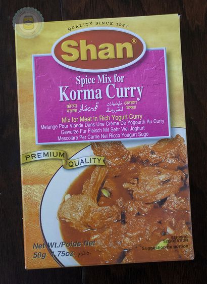 Maman - Poulet Korma Curry, Petit Pot à épices