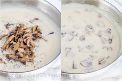 Sauce aux champignons Recette, Recette facile Gravy, Comment faire Gravy