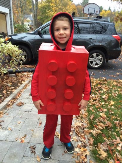 Mon bricolage LEGO brique Halloween Costume