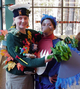 Mes costumes d'Halloween vert La Fédération nationale de la faune du blog