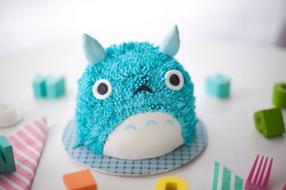 Mon voisin Totoro gâteau Tutorial! Coco Gâteau Terre - Gâteau