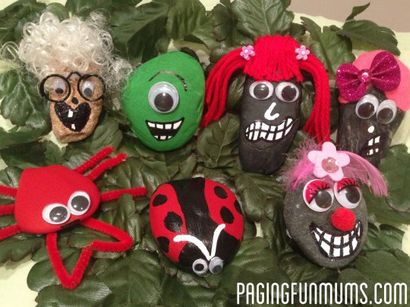 My Pet Rocks! Mignon - facile DIY Pet Rocks For Kids