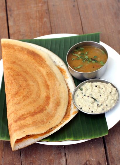 Mysore Masala Dosa Recette - Inde du Sud Recettes Petit déjeuner