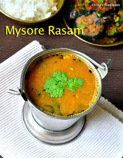 Mysore Rasam Variétés de recettes-rasam, Chitra Livre alimentaire