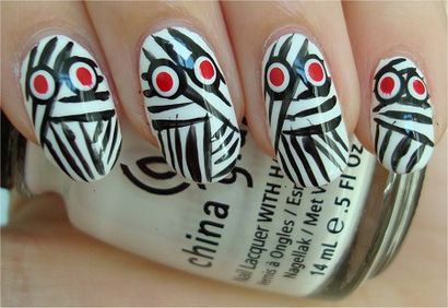 Nail Art Tutoriel Momie Nails, Swatch et apprendre