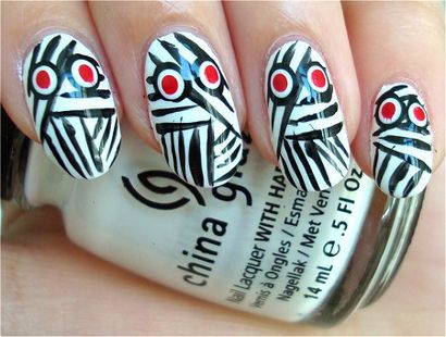 Nail Art Tutoriel Momie Nails, Swatch et apprendre