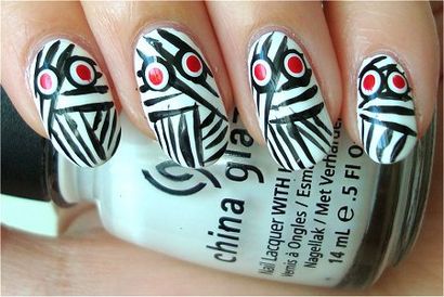 Nail Art Tutoriel Momie Nails, Swatch et apprendre