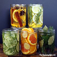 Jars parfum naturel pour __gVirt_NP_NN_NNPS<__ Salle cadeaux Bricolage et Centerpieces (comment faire du parfum parfumé fruit) Jars parfum naturel pour les cadeaux Chambre de bricolage et Centerpieces