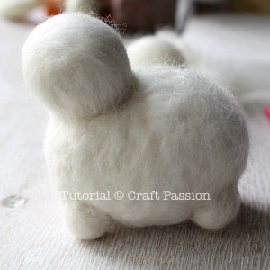 Aiguille Felted Sheep Remie - Comment, Passion Craft