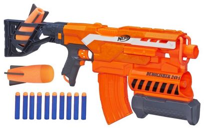 Nerf Demolisher Review, Nerf Gun Attachments