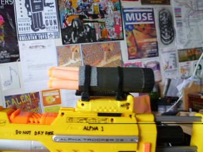 Nerf Grenade (Shotgun) lanceur Attachment 6 étapes