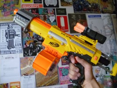 Nerf Grenade (Shotgun) lanceur Attachment 6 étapes