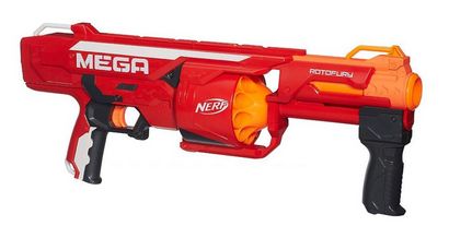 Nerf MEGA RotoFury Review, Nerf Gun Attachments