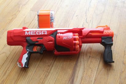 Nerf MEGA RotoFury Review, Nerf Gun Attachments