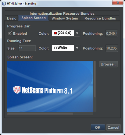 Editeur NetBeans Plate-forme HTML pour la plate-forme NetBeans