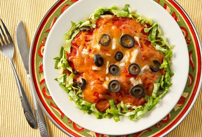 Nouveau-Mexique Red Chili Enchiladas (recettes) Nouveau-Mexique Red Chili Enchiladas