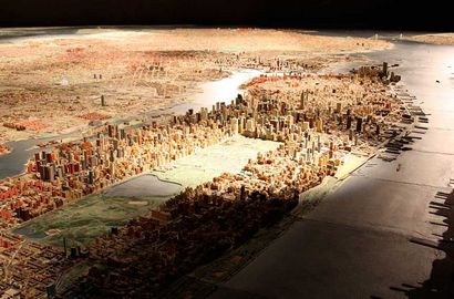 New York en miniature (miniature) New York en miniature
