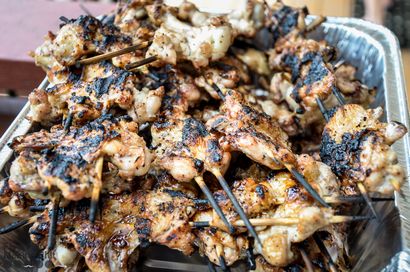 Next Level Yakitori Ailes de poulet - Cinq hommes Faire Sh! t