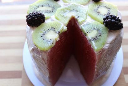 Pas de gâteau Cuire Watermelon - Nourriture ciel Made Easy