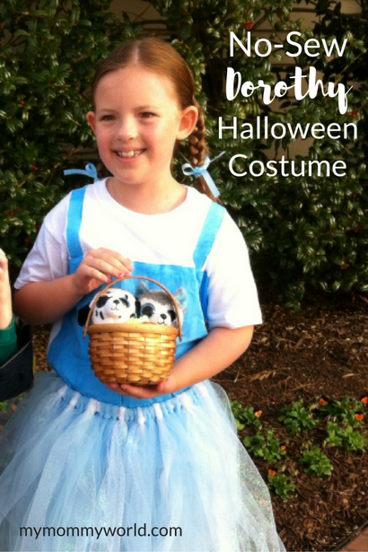 No-Sew Dorothy Halloween Costume (dorothy) No-Sew Dorothy Halloween Costume