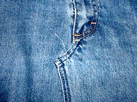 Nicht martha - ein Rock aus einem Paar Jeans make