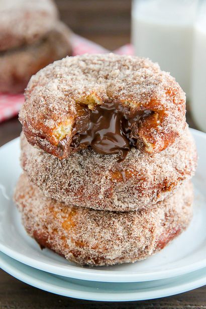 Nutella cannelle sucre Donuts - Baker par Nature