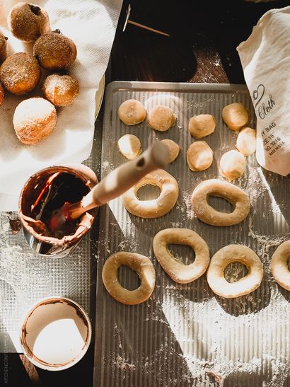 Nutella rempli Mini Donuts, Cuisine Confidente