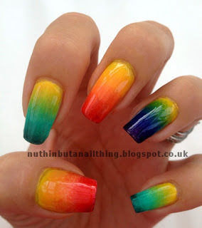 Nuthin aber ein Nagel Sache Gradient Nails - Tutorial und Tipps