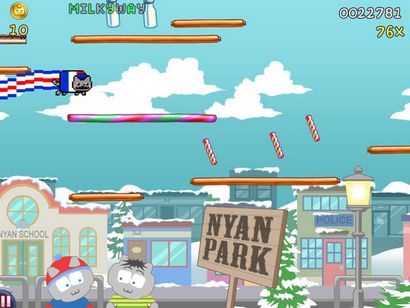 Nyan Cat Lost In Space sur l'App Store