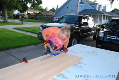 Oak Plywood Countertops - Cara - s Bureau - 6 - Le journal Sciure