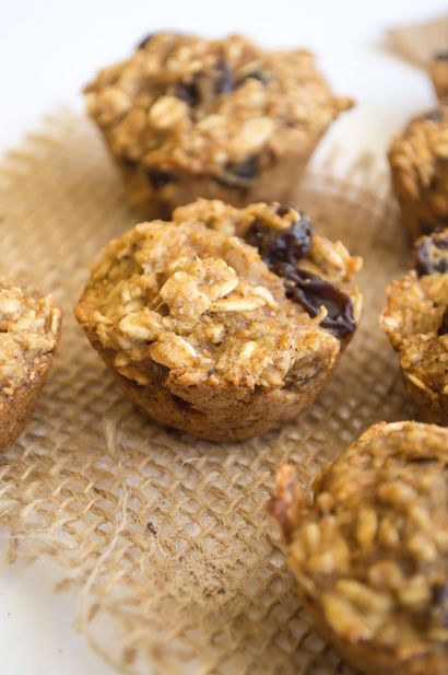 Flocons d'avoine et aux raisins Muffins