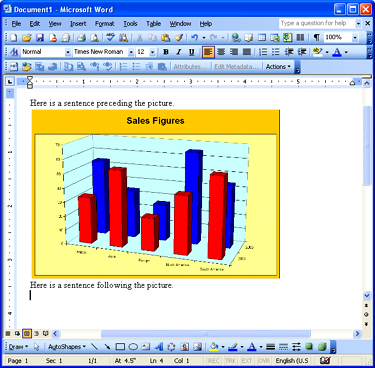 Office Space Ajout d'images à un document Microsoft Word