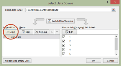 Office-Zeitleiste Gantt-Diagramm Excel Schritt-für-Schritt, SICHTtutorium